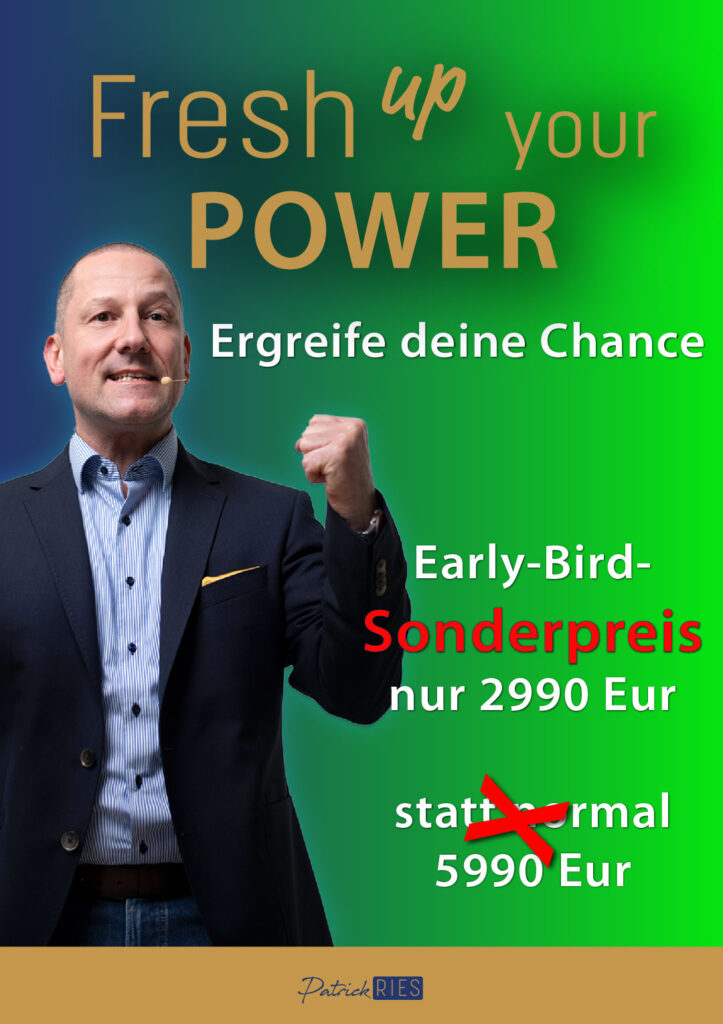 Fresh up your Power Kurs - Sonderangebot Early Bird