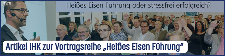 Heißes Eisen Führung - Vortrag von Patrick Ries, IHK Saarwirtschaft 2018