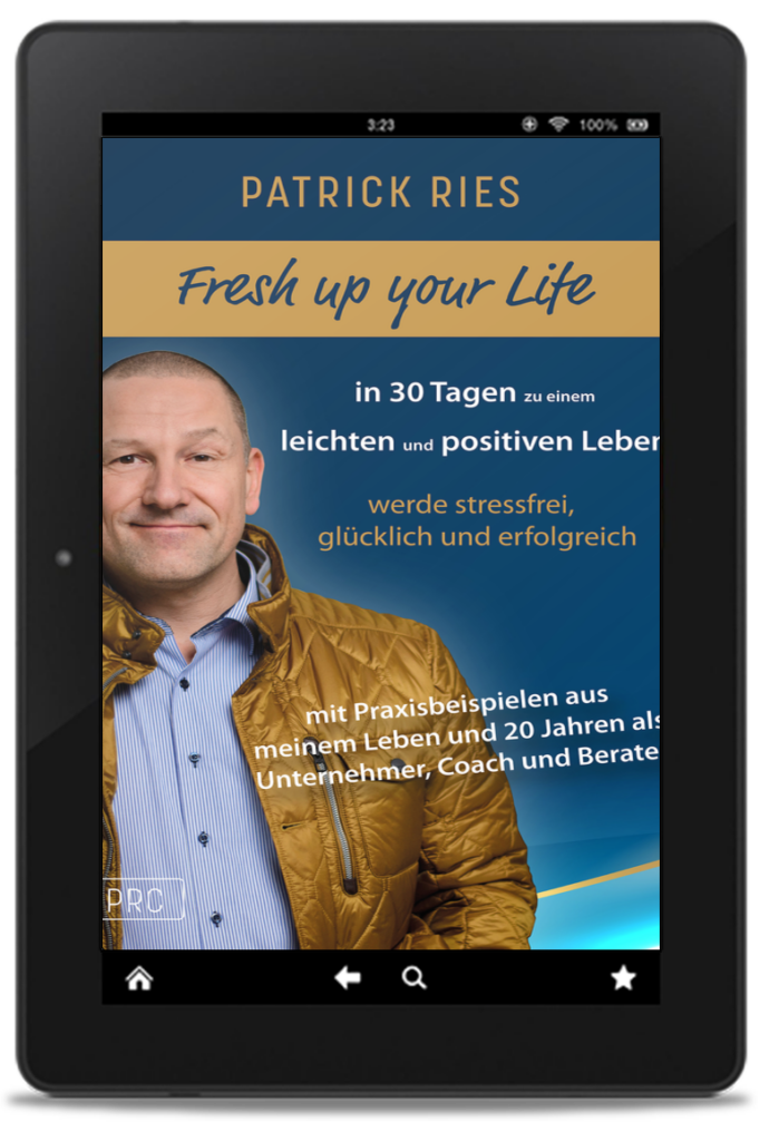 eBook "Fresh up your Life", Patrick Ries